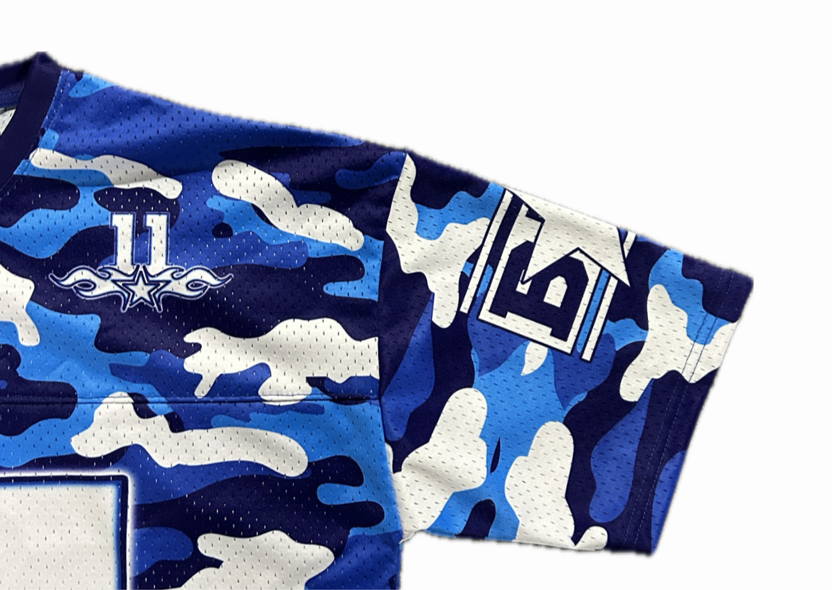 Blue Camo “Stars Only” Jersey