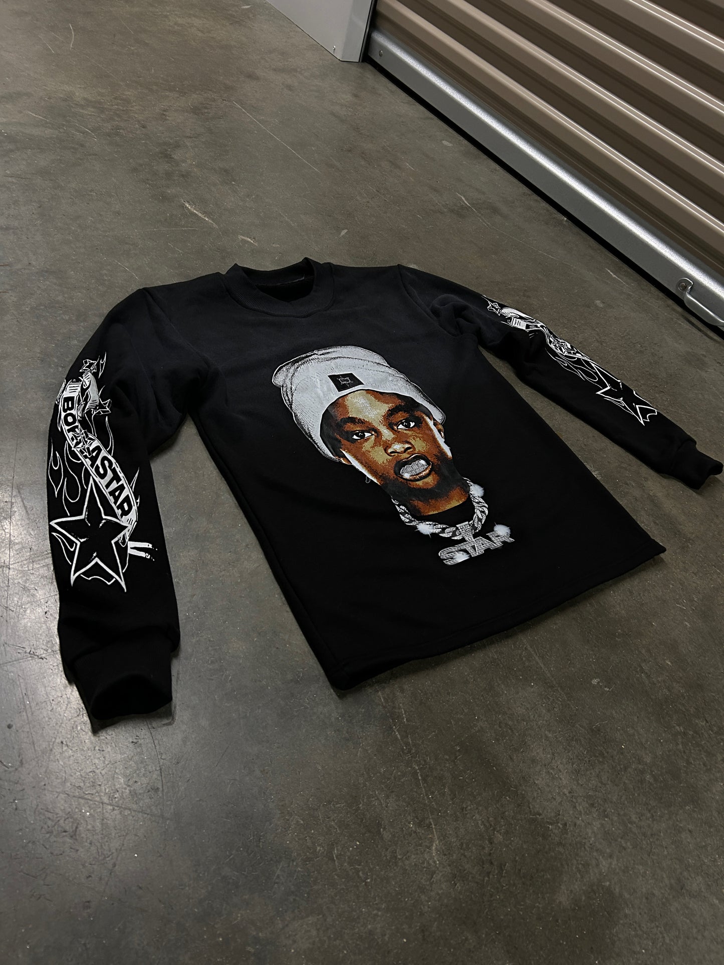 Black “How You Mad At Me” Sweatshirt