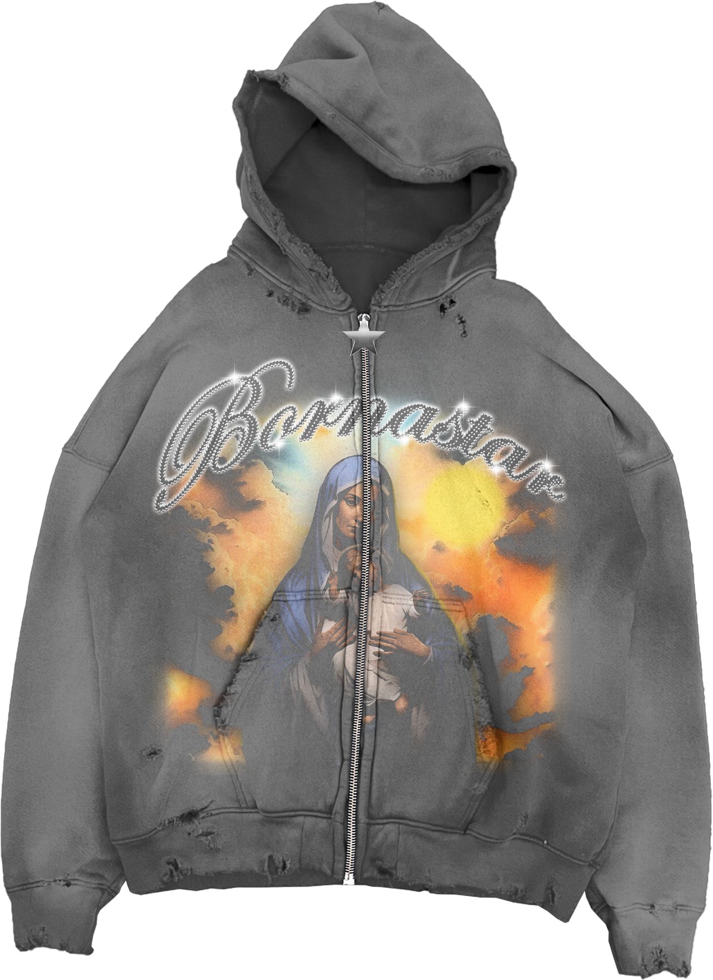 Faded Grey “Kokabiel” Jacket