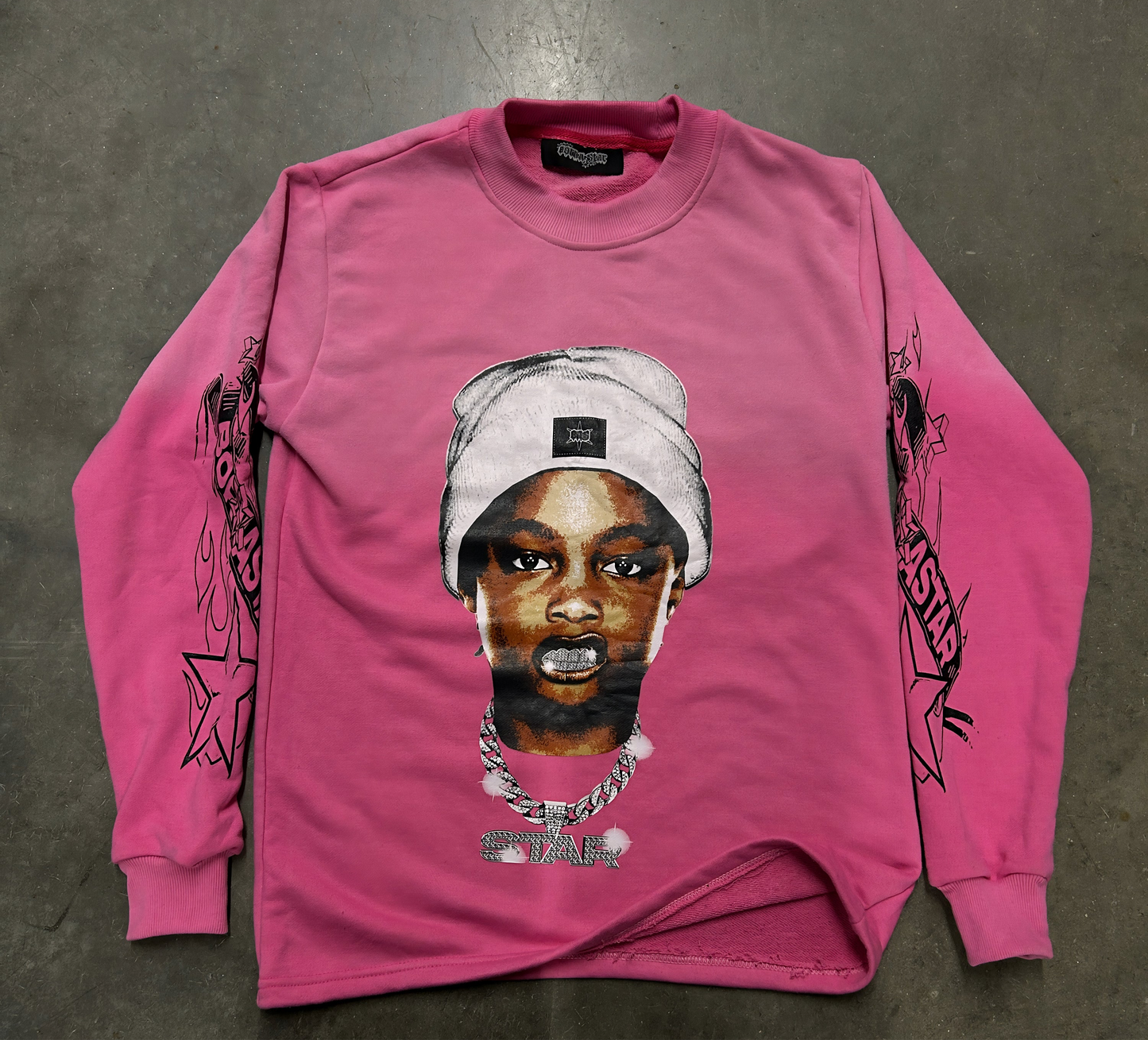 Pink “How You Mad At Me” Sweatshirt