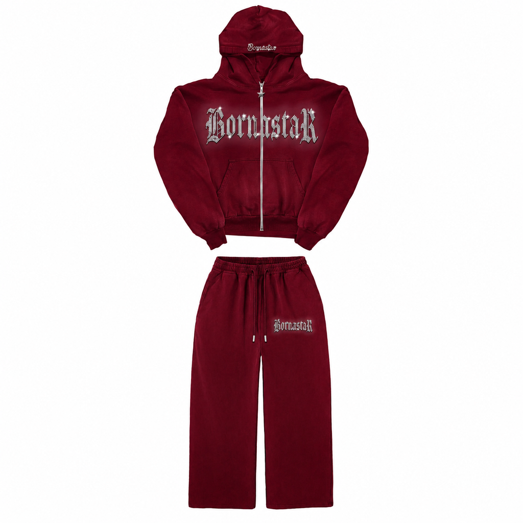 “Star Born” Red Velvet Set