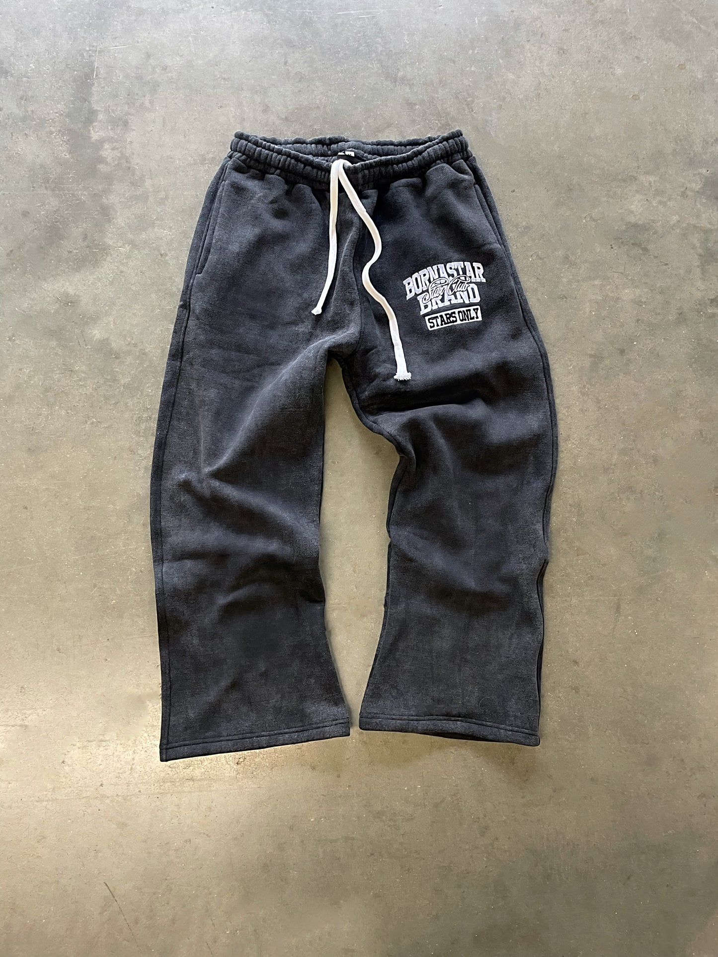 “Stars Only” Black Sweats
