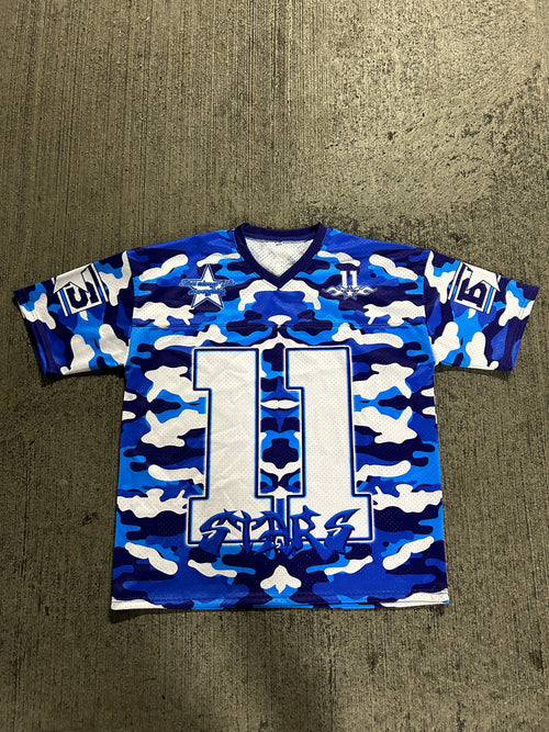 Blue Camo “Stars Only” Jersey