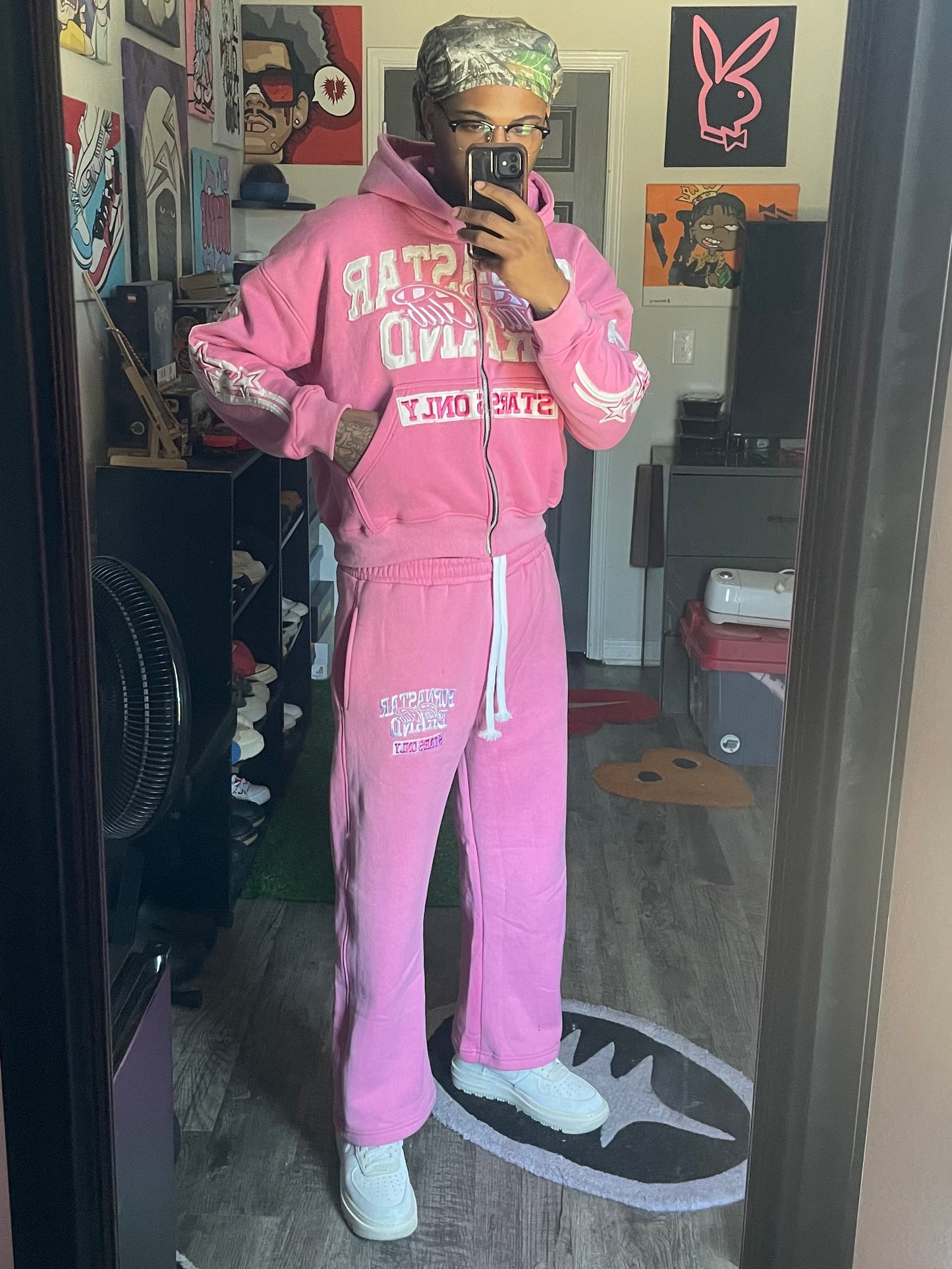 “Stars Only” Pink Jacket