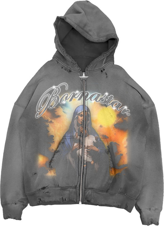 Faded Grey “Kokabiel” Jacket