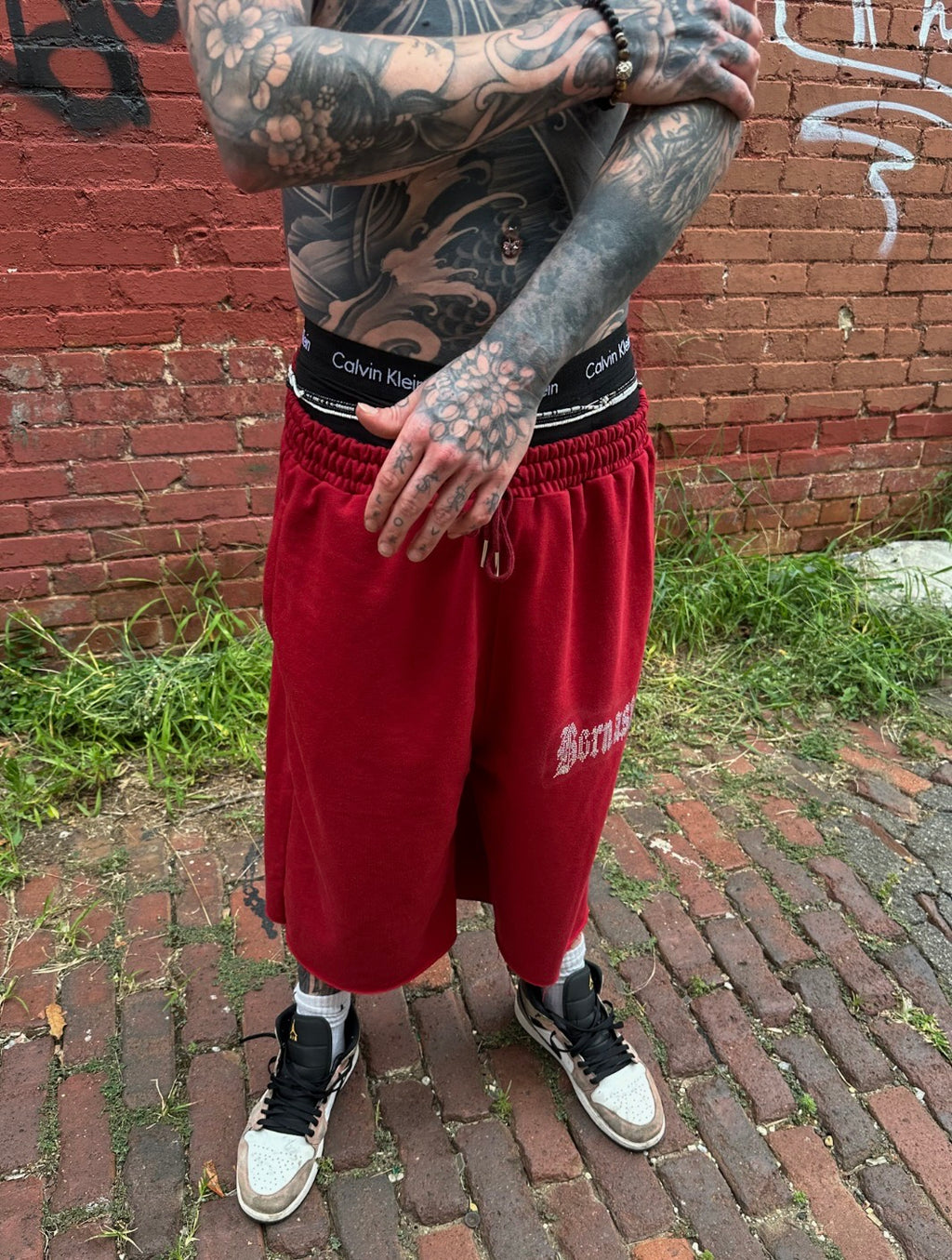 “Star Born” Red Velvet Shorts