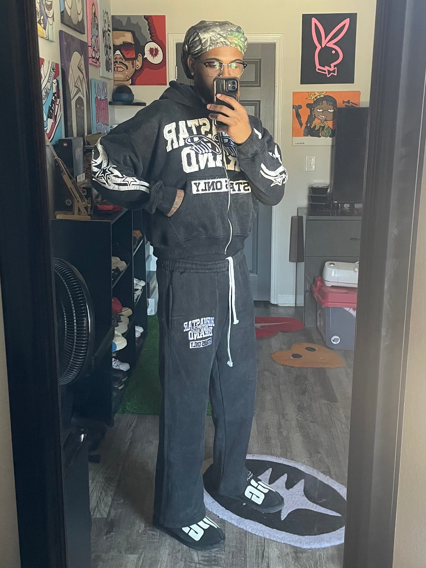 “Stars Only” Black Jacket