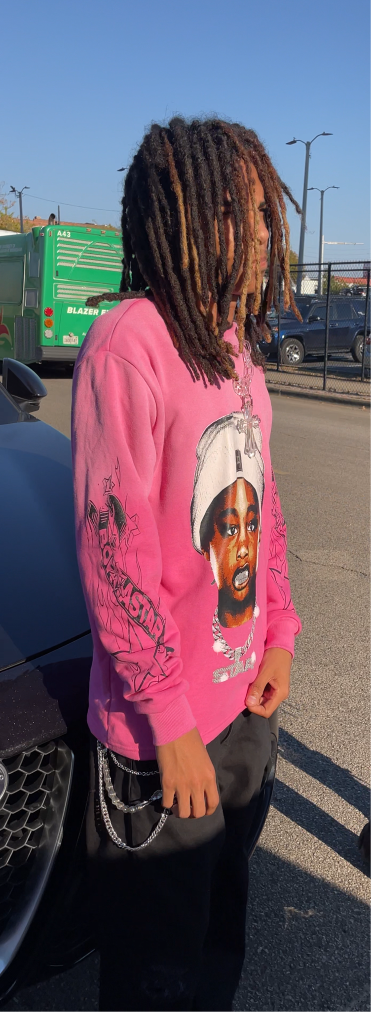 Pink “How You Mad At Me” Sweatshirt