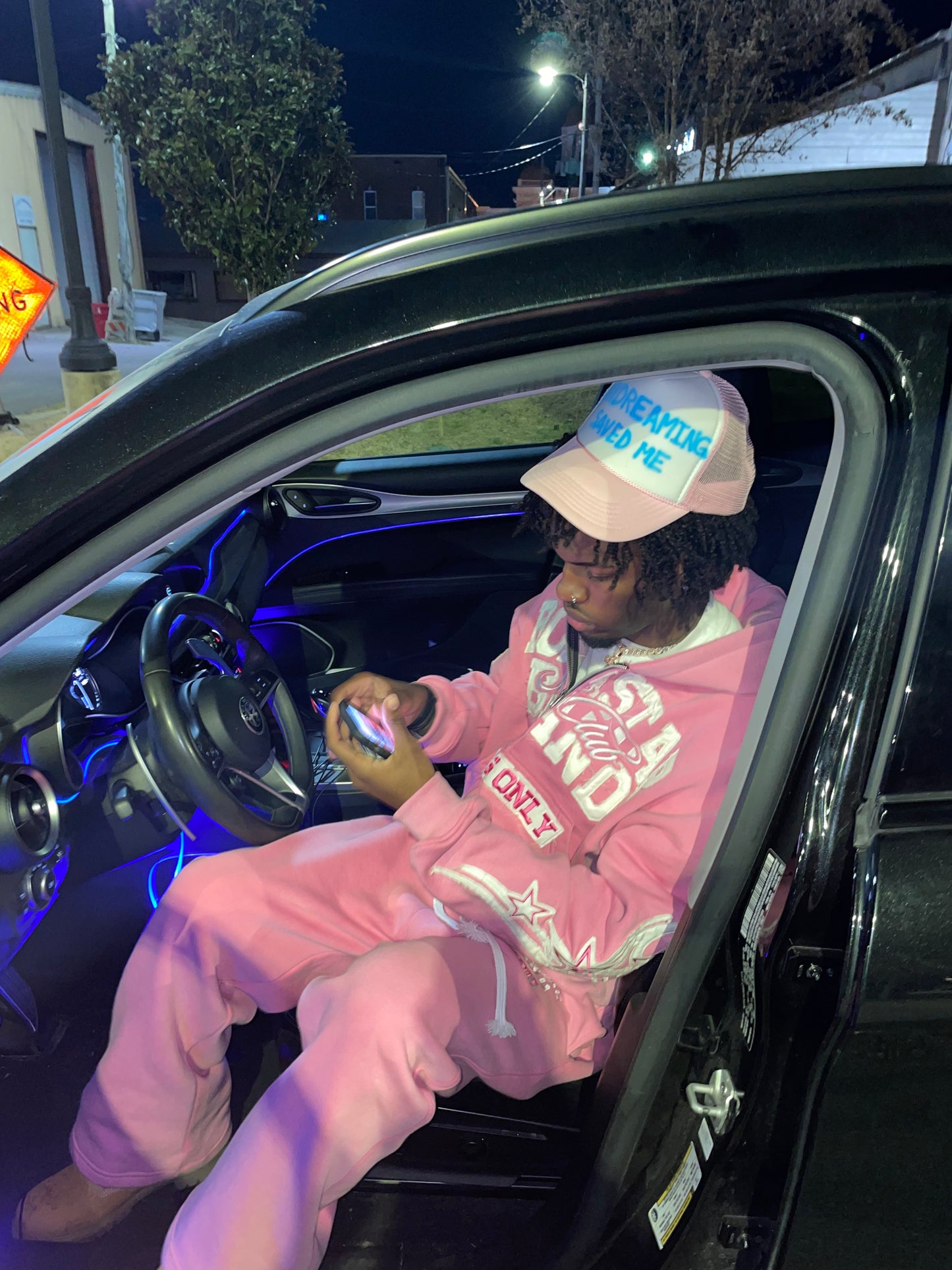 “Stars Only” Pink Jacket