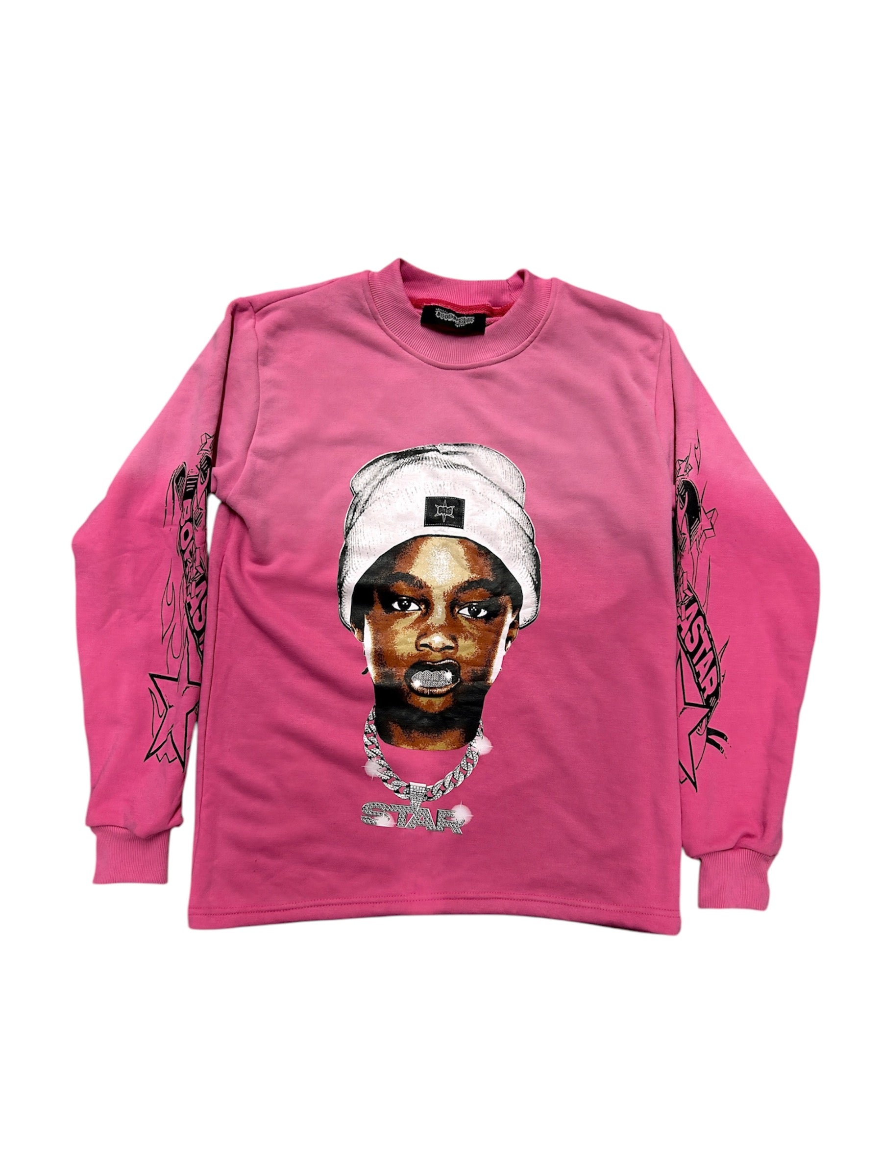 Pink “How You Mad At Me” Sweatshirt