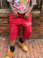 “Star Born” Red Velvet Shorts