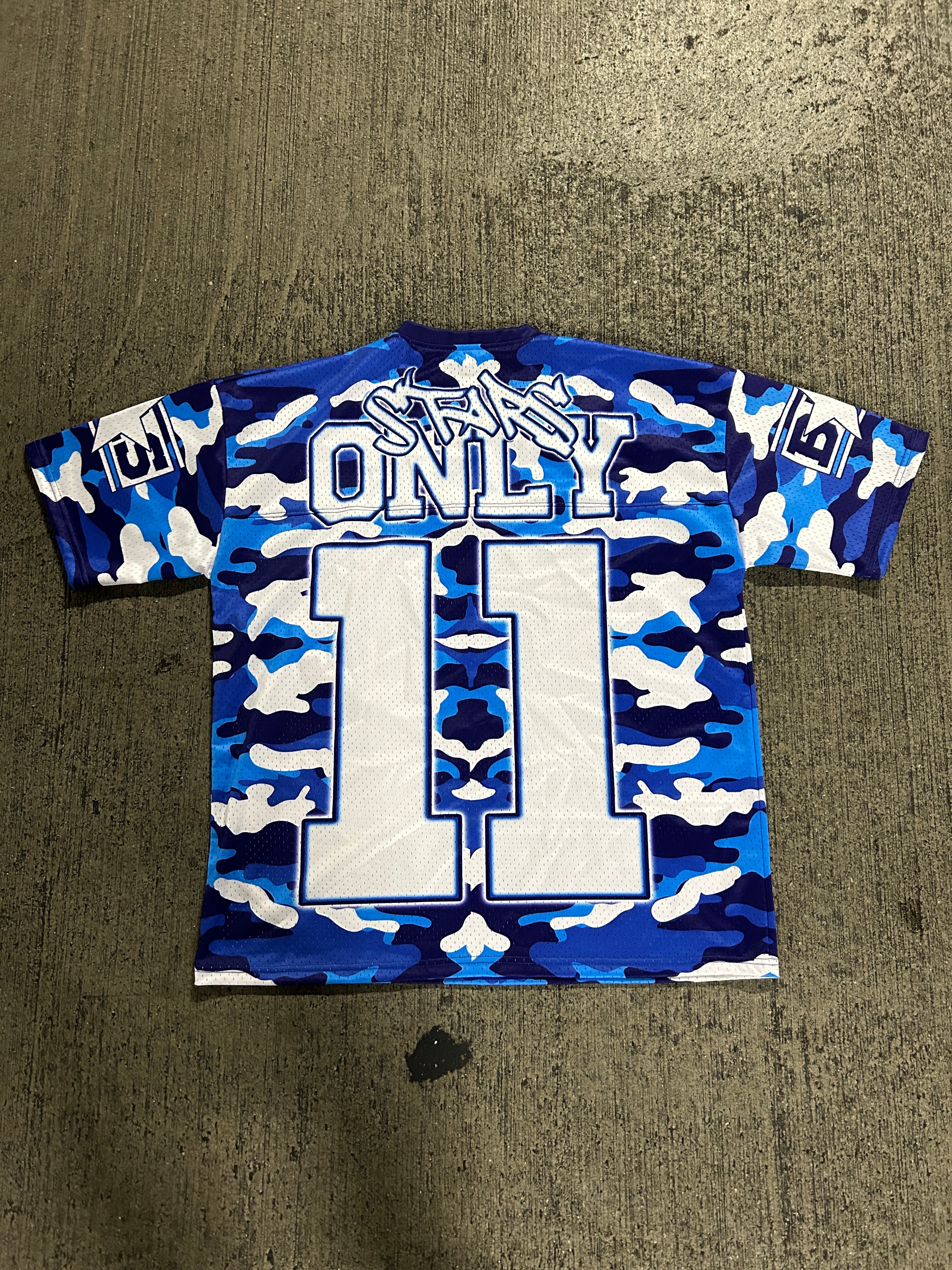 Blue Camo “Stars Only” Jersey