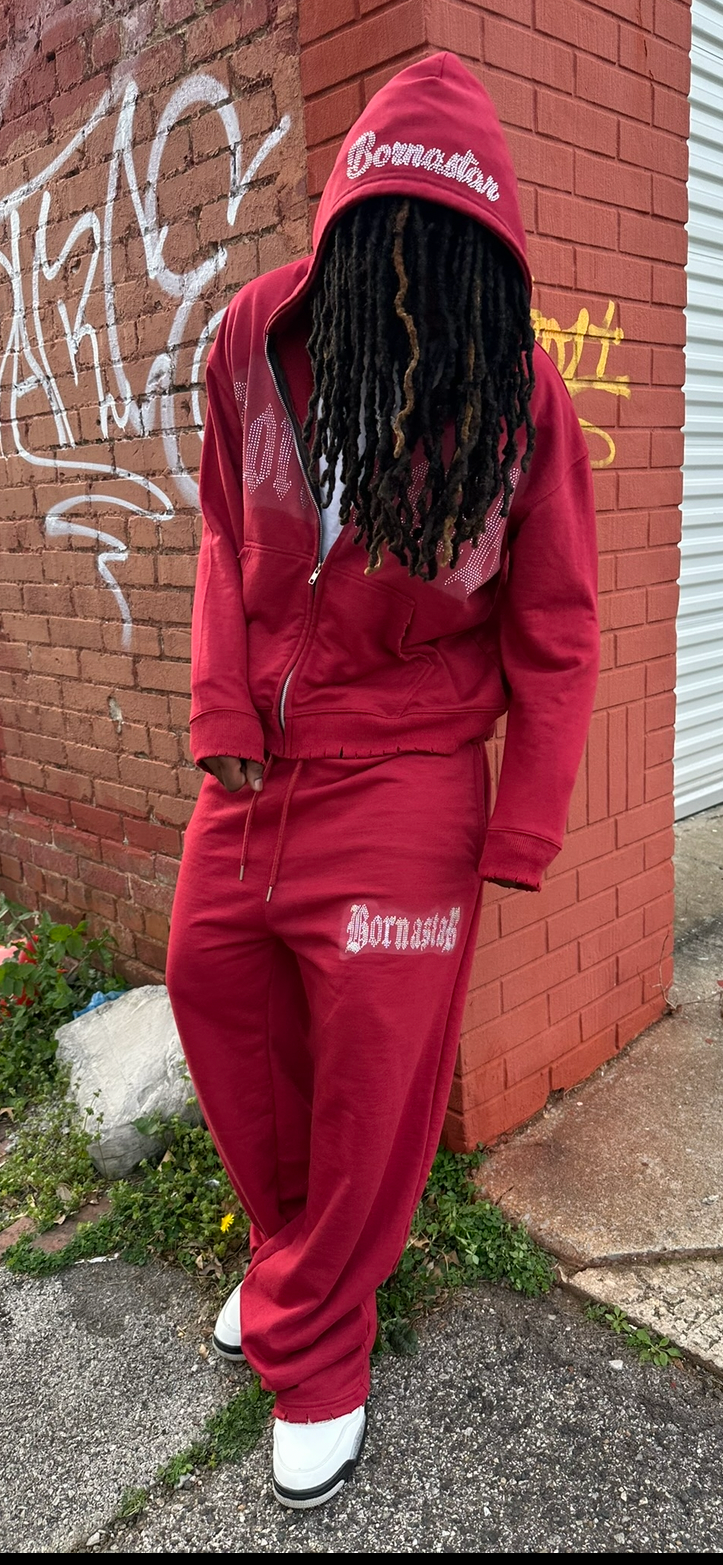 Red Velvet “Star Born” Zip-Up Jacket