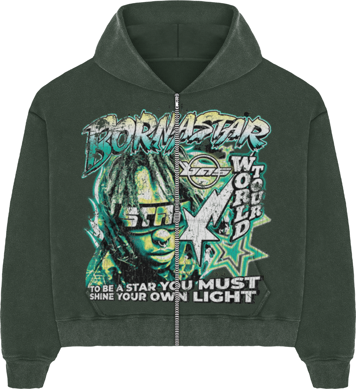 “Star WORLDTOUR” Green Jacket