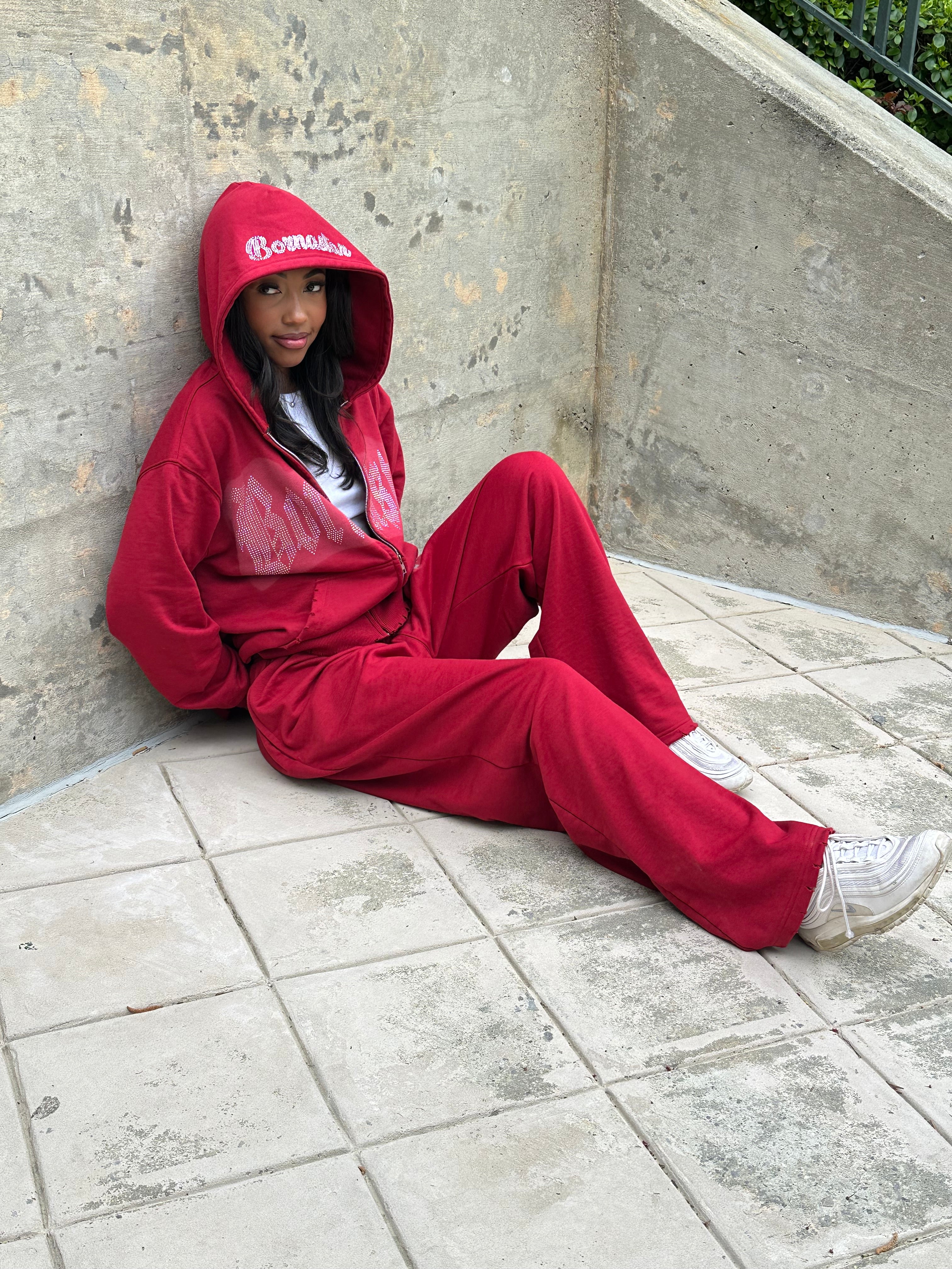 “Star Born” Red Velvet Jacket
