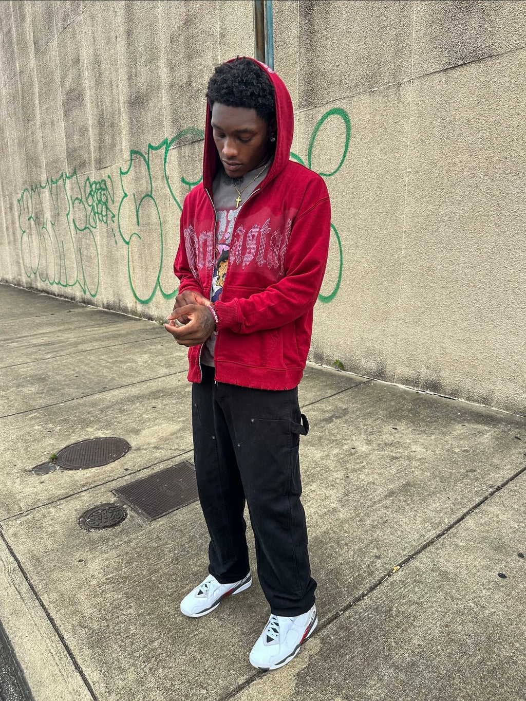 “Star Born” Red Velvet Jacket
