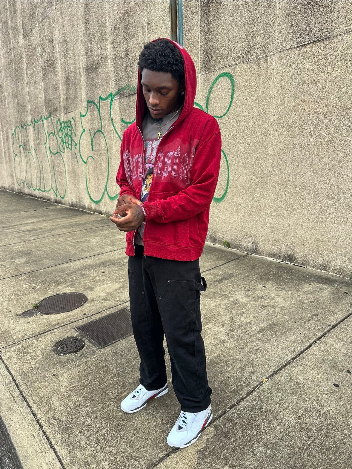 “Star Born” Red Velvet Jacket