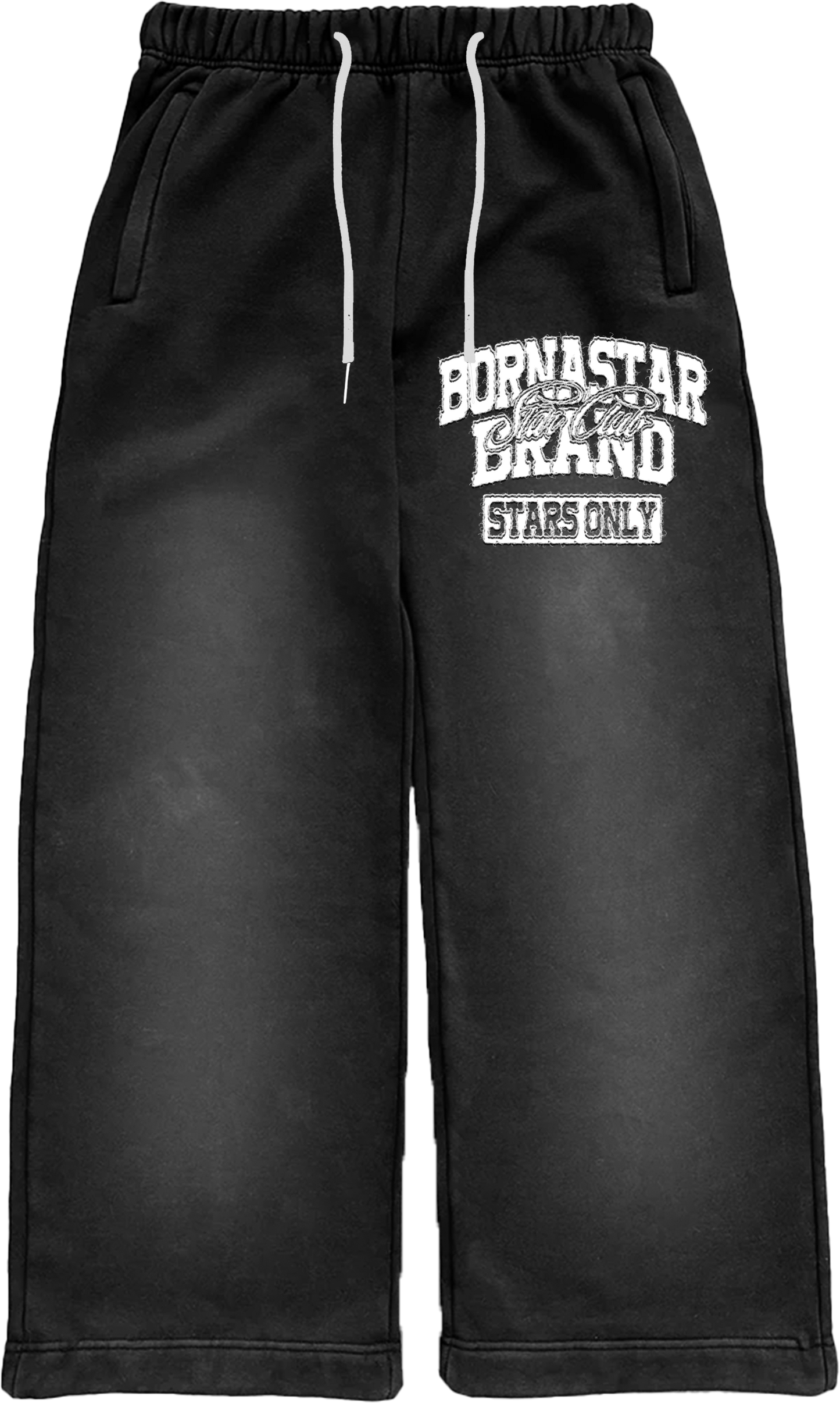 “Stars Only” Black Sweats
