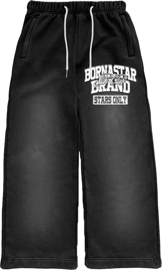 “Stars Only” Black Sweats
