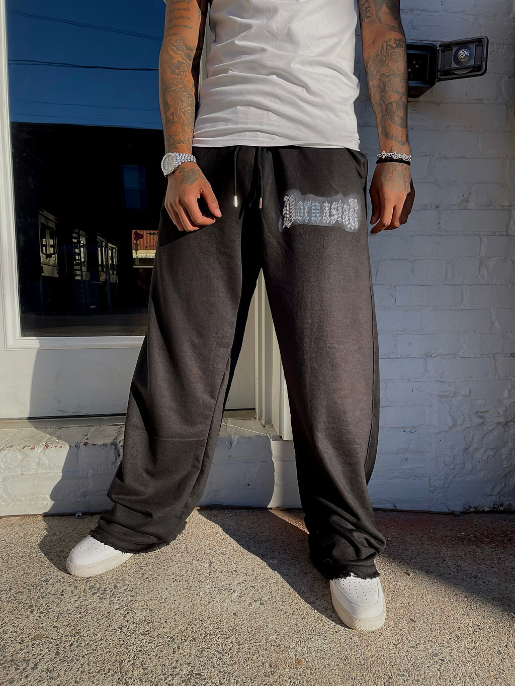 “Star Born” Midnight Black Sweats