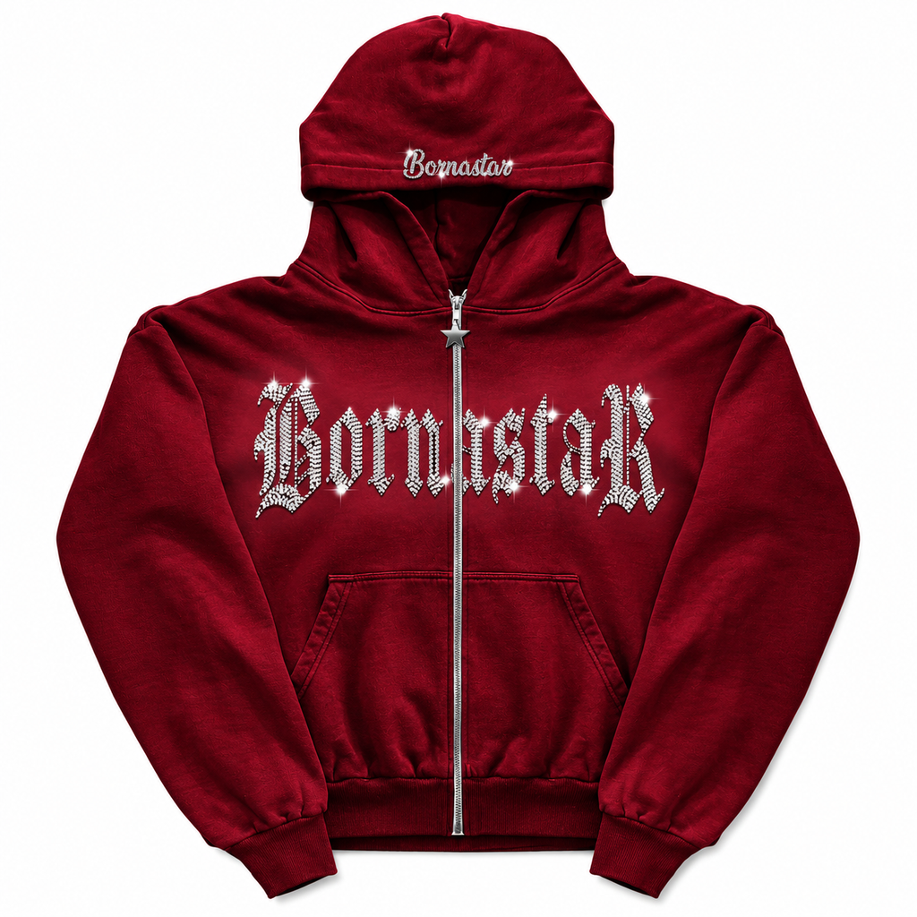 “Star Born” Red Velvet Jacket