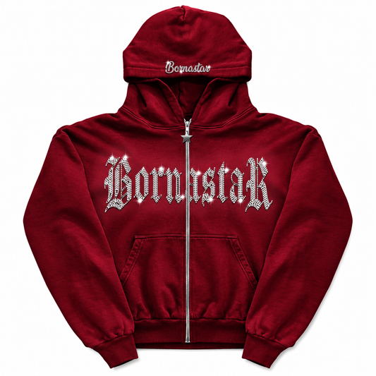 Red Velvet “Star Born” Zip-Up Jacket