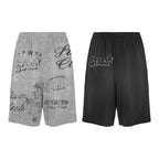 “Star Alter Ego” Reversible 3/4 Shorts