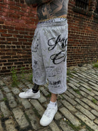 “Star Alter Ego” Reversible 3/4 Shorts