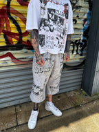 “Star Alter Ego” Reversible 3/4 Shorts